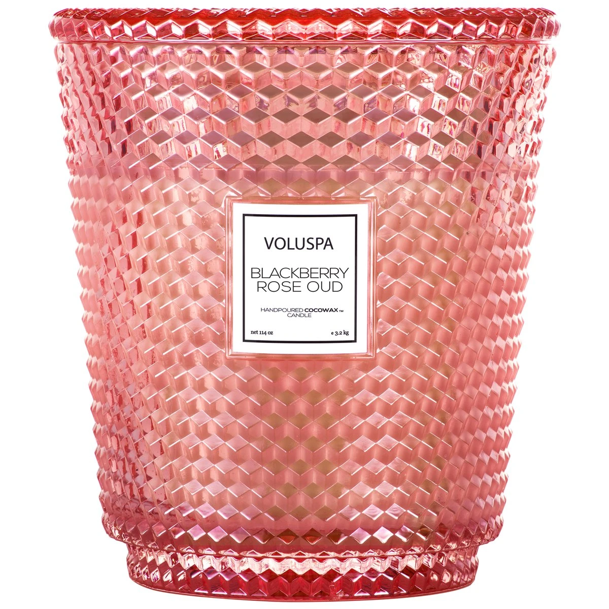 Voluspa - 5 Wick Hearth Candle 114oz - Blackberry Rose Oud 3 Voluspa - 5 Wick Hearth Candle 114oz - Blackberry Rose Oud