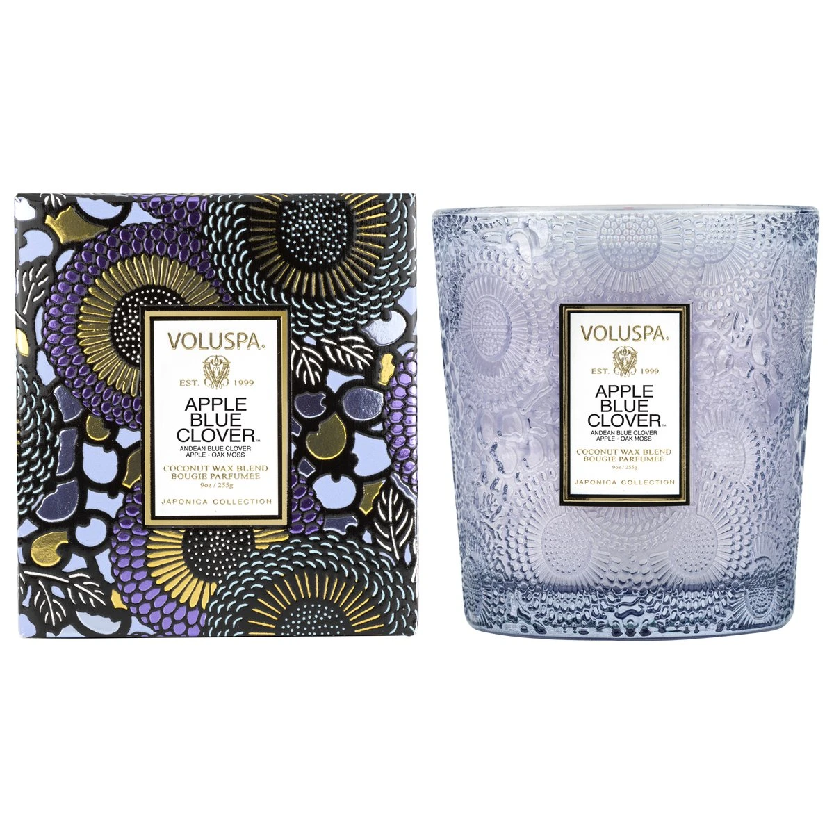 Voluspa - 9oz Candle - Apple Blue Clover 4 Voluspa - 9oz Candle - Apple Blue Clover - Image 2