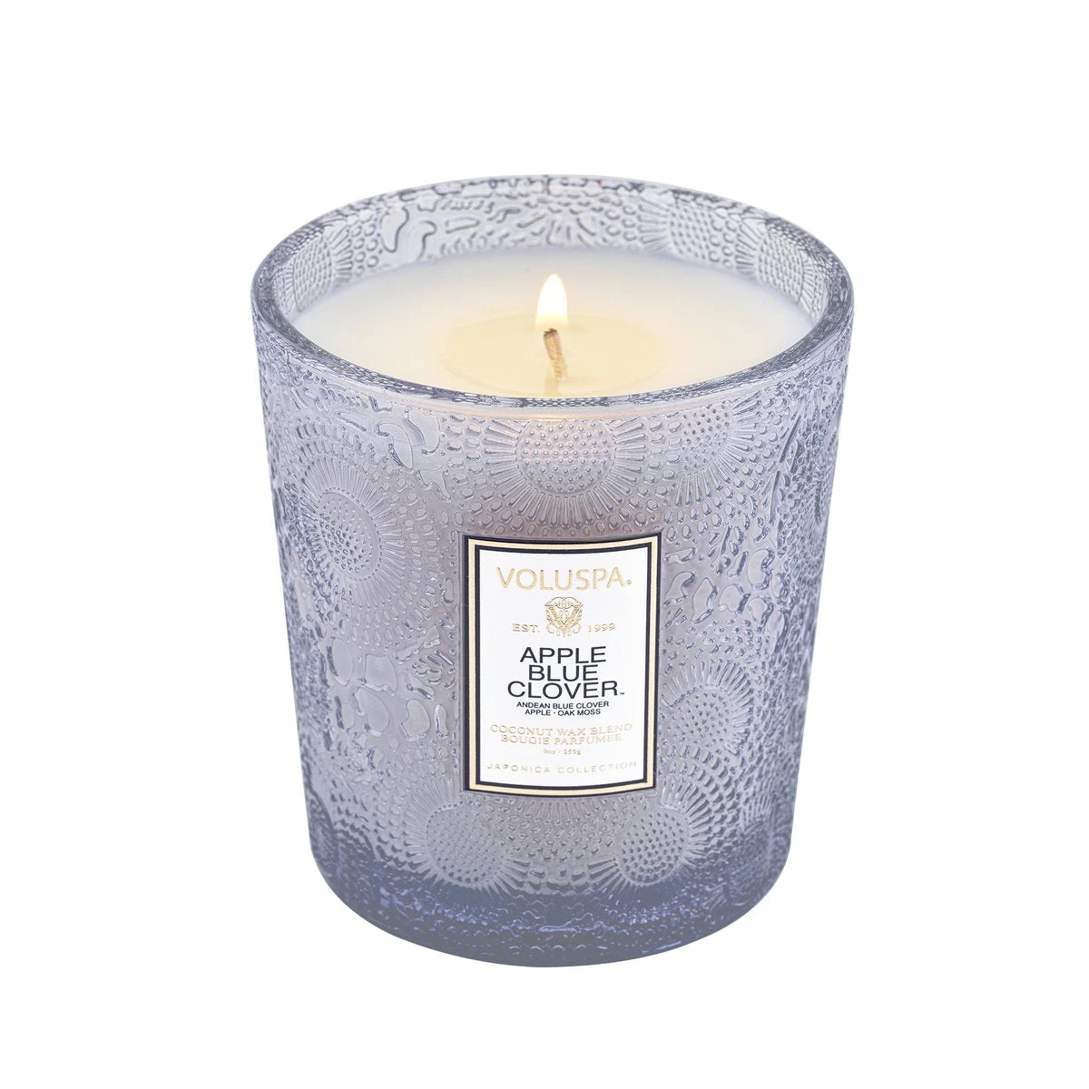 Voluspa - 9oz Candle - Apple Blue Clover 3 Voluspa - 9oz Candle - Apple Blue Clover