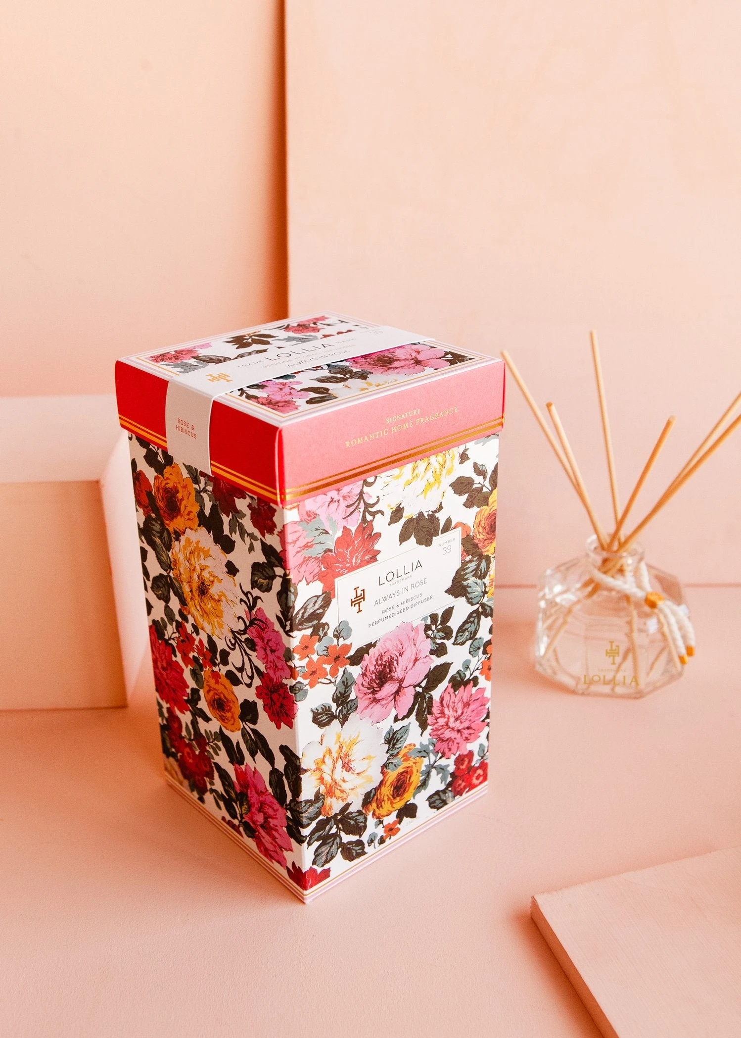 Lollia - Reed Diffuser - Always In Rose 4 Lollia - Reed Diffuser - Always In Rose - Image 2
