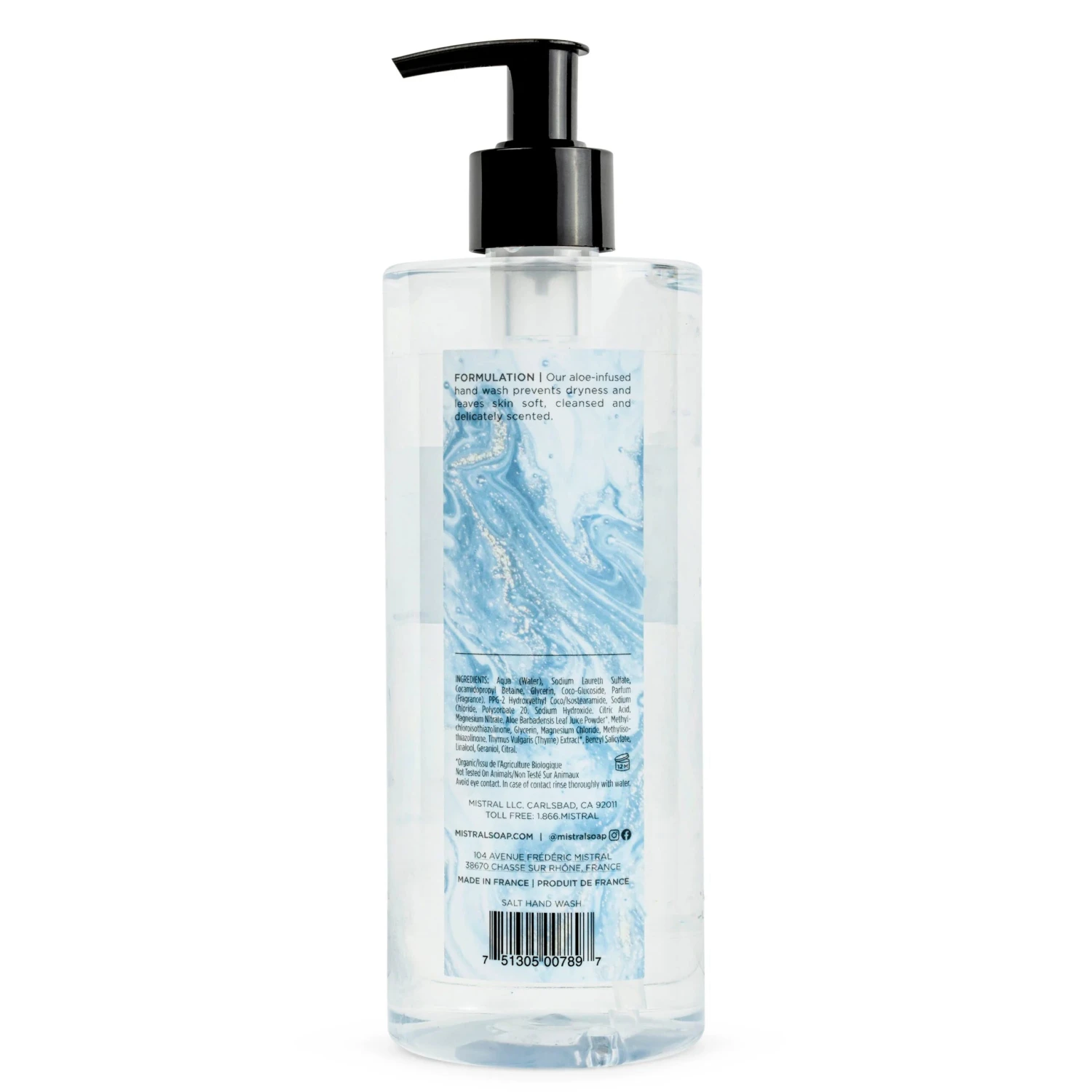 MISTRAL - Marble Salt Hand Wash 4 MISTRAL - Marble Salt Hand Wash - Image 2