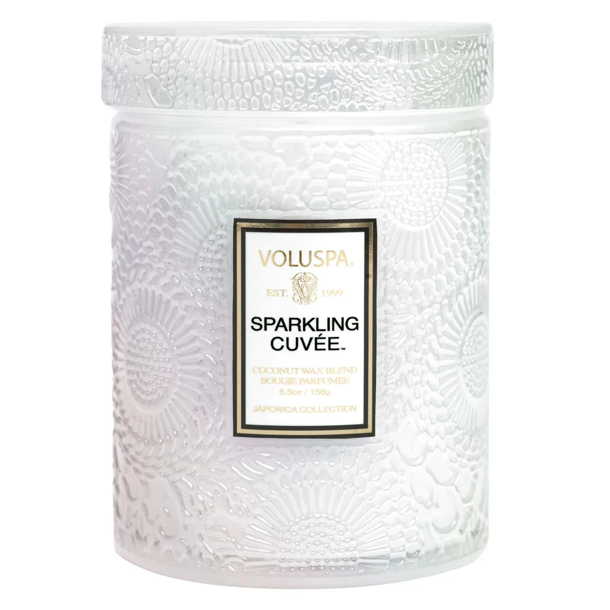 Voluspa - 5.5oz Small Jar Candle - Sparkling Cuvee 3 Voluspa - 5.5oz Small Jar Candle - Sparkling Cuvee