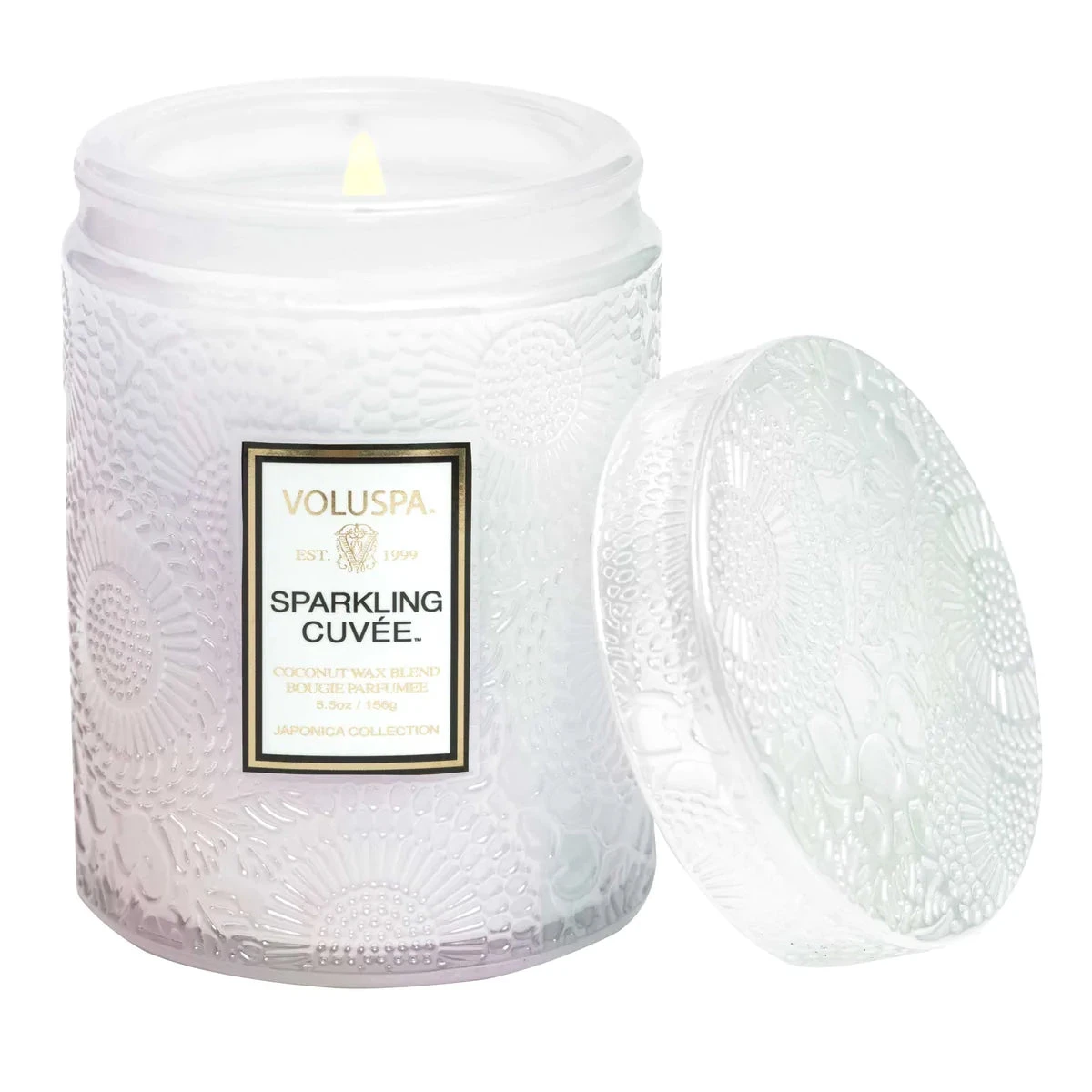 Voluspa - 5.5oz Small Jar Candle - Sparkling Cuvee 4 Voluspa - 5.5oz Small Jar Candle - Sparkling Cuvee - Image 2