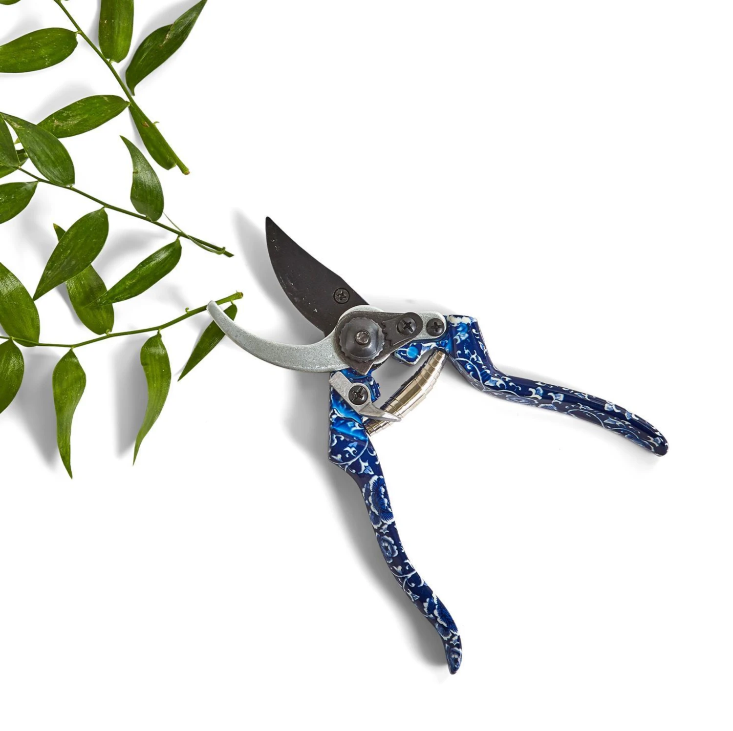 Two's Company - Blue Willow - Garden Secateurs 3 Two's Company - Blue Willow - Garden Secateurs