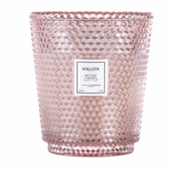 Voluspa - 5 Wick Hearth Candle 114oz - Rose Otto