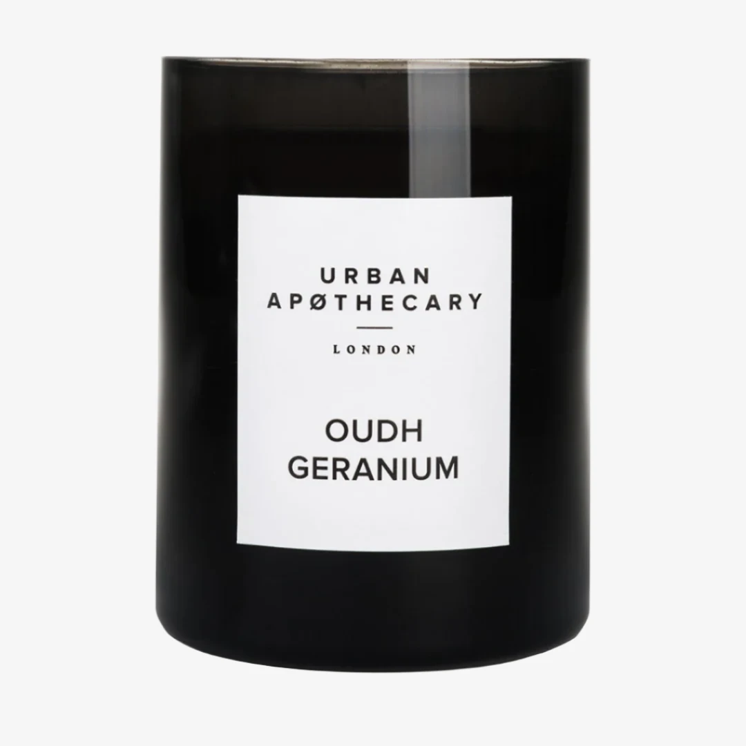 Urban Apothecary - Scented Candle - Oudh Geranium 3 Urban Apothecary - Scented Candle - Oudh Geranium