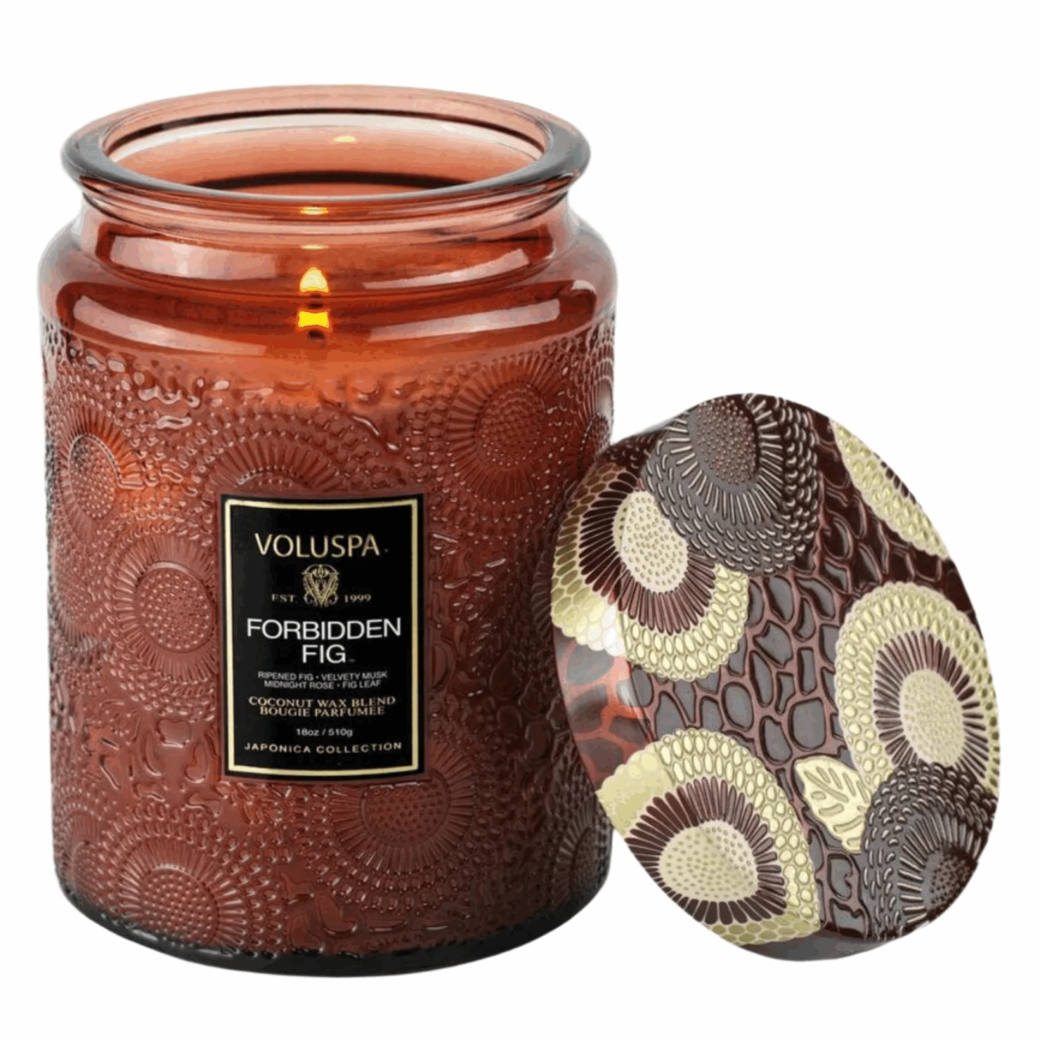 Voluspa - Large Candle - Forbidden Fig 3 Voluspa - Large Candle - Forbidden Fig