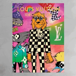 Book - Louis Vuitton: Virgil Abloh (Classic Cartoon Cover)