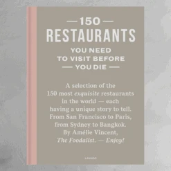 Book - 150 Restaurants You Need To Visit Before You Die
