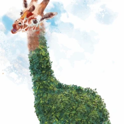 Giraffe Topiary