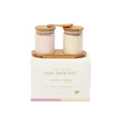 YUZU SOAP - Dual Bath Fizz Set (Lavender / Orange)