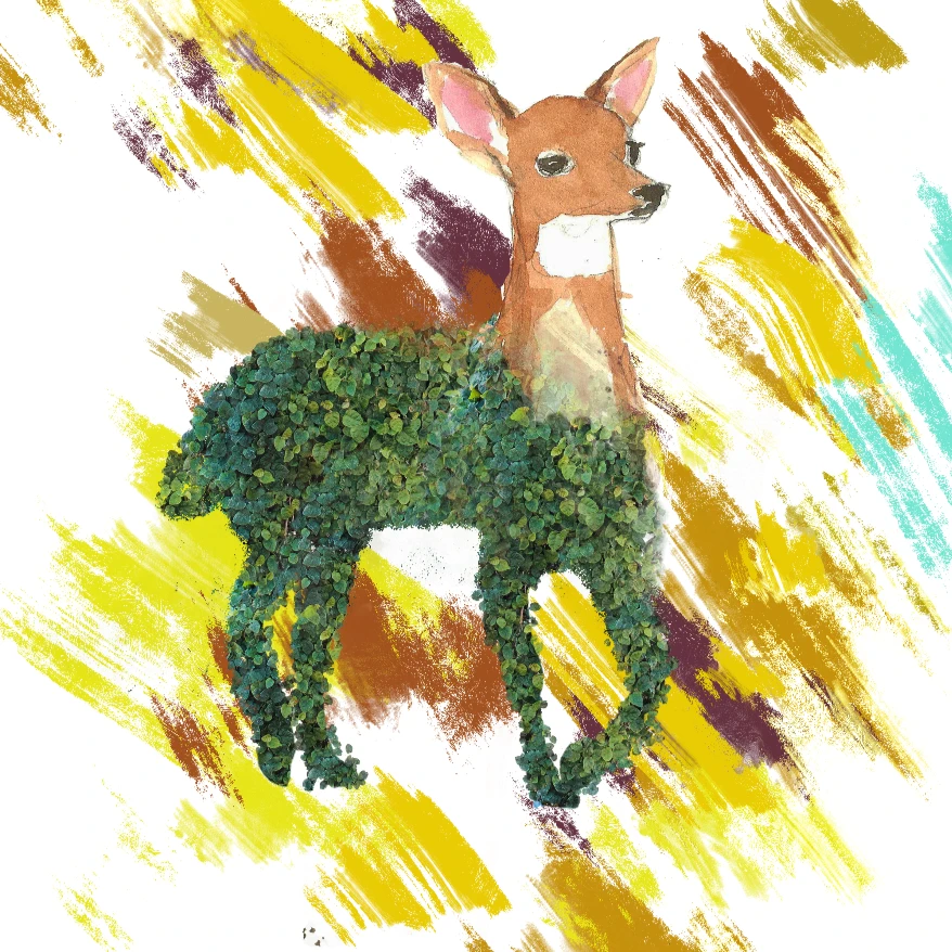 Deer Topiary 3 Deer Topiary