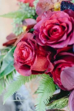 Quarter-Moon -Flower Gift Shop orchid rose pumpkin 5 of 8