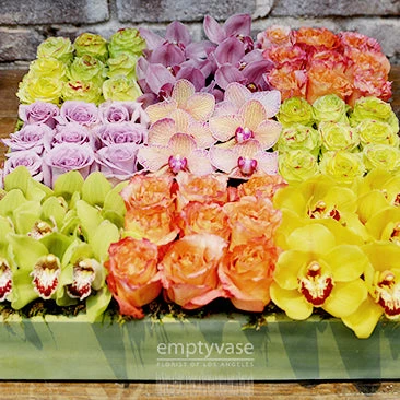 Rose And Orchid Mix In Box 3 Rose And Orchid Mix In Box