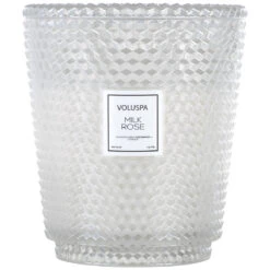 Voluspa - 5 Wick Hearth Candle 114oz - Milk Rose