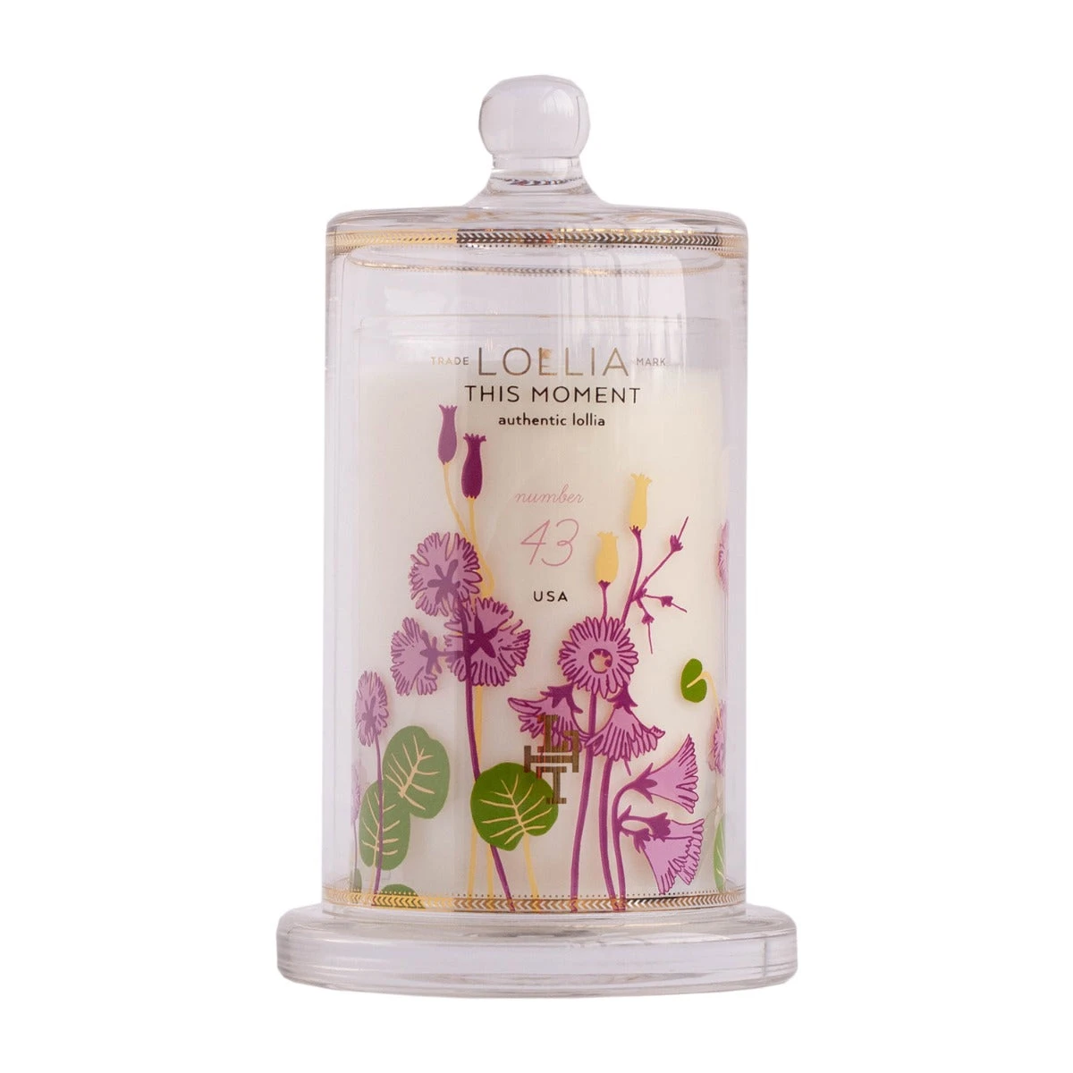 Lollia - Cloche Candle - This Moment 3 Lollia - Cloche Candle - This Moment